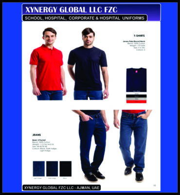 Casual Wear, Corporate Wear, Uniforms in Ajman, United Arab Emirates (UAE)